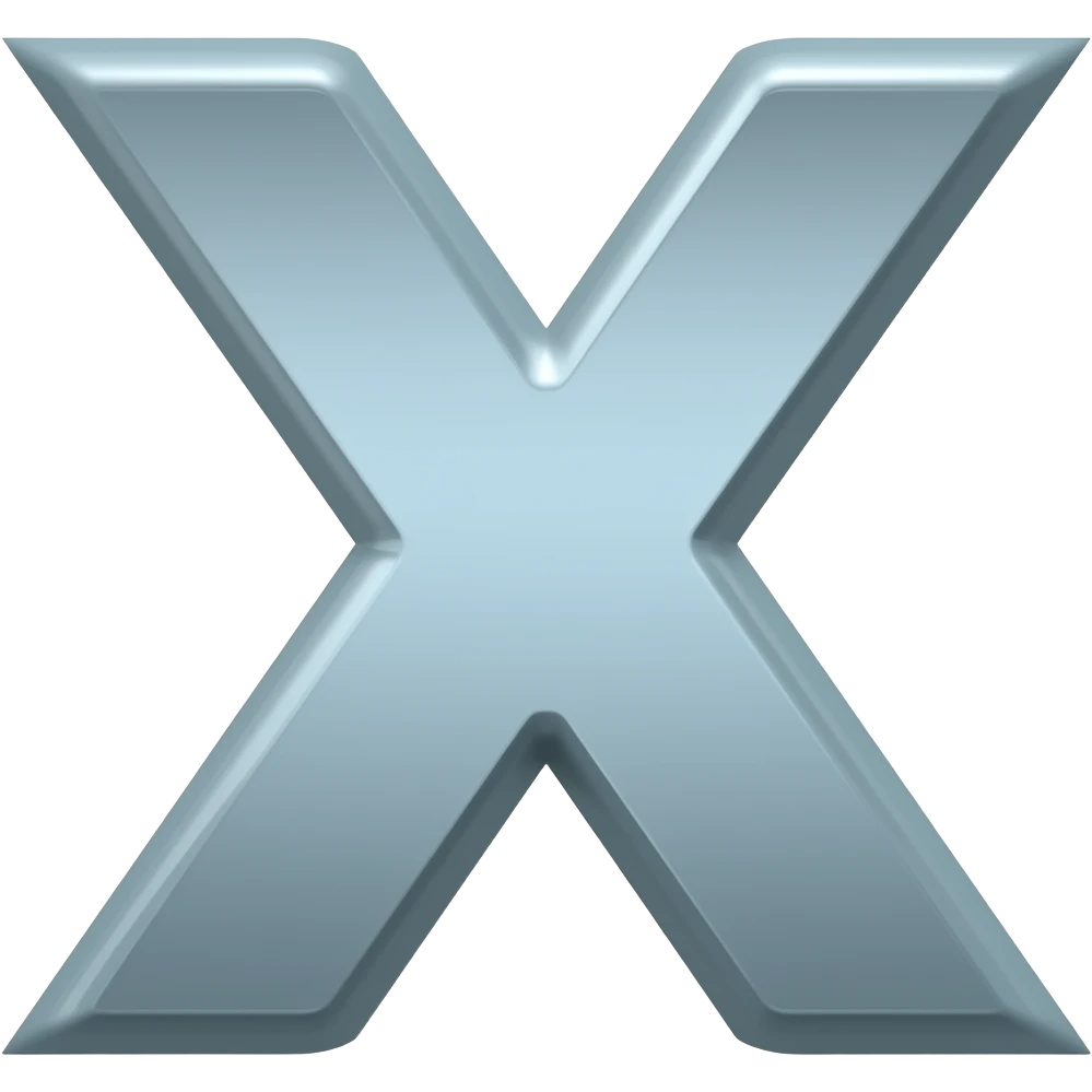 x emoji