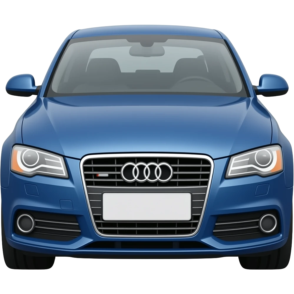 dark blue audi b8 emoji emoji