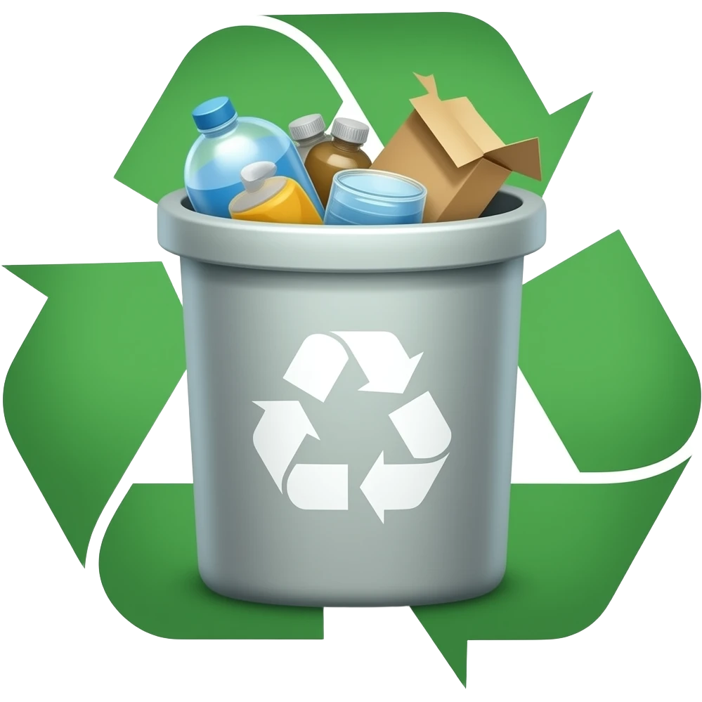 reciclaje de envases emoji