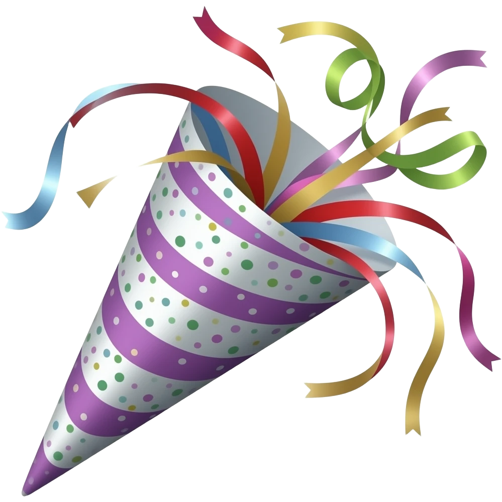 party poper emoji