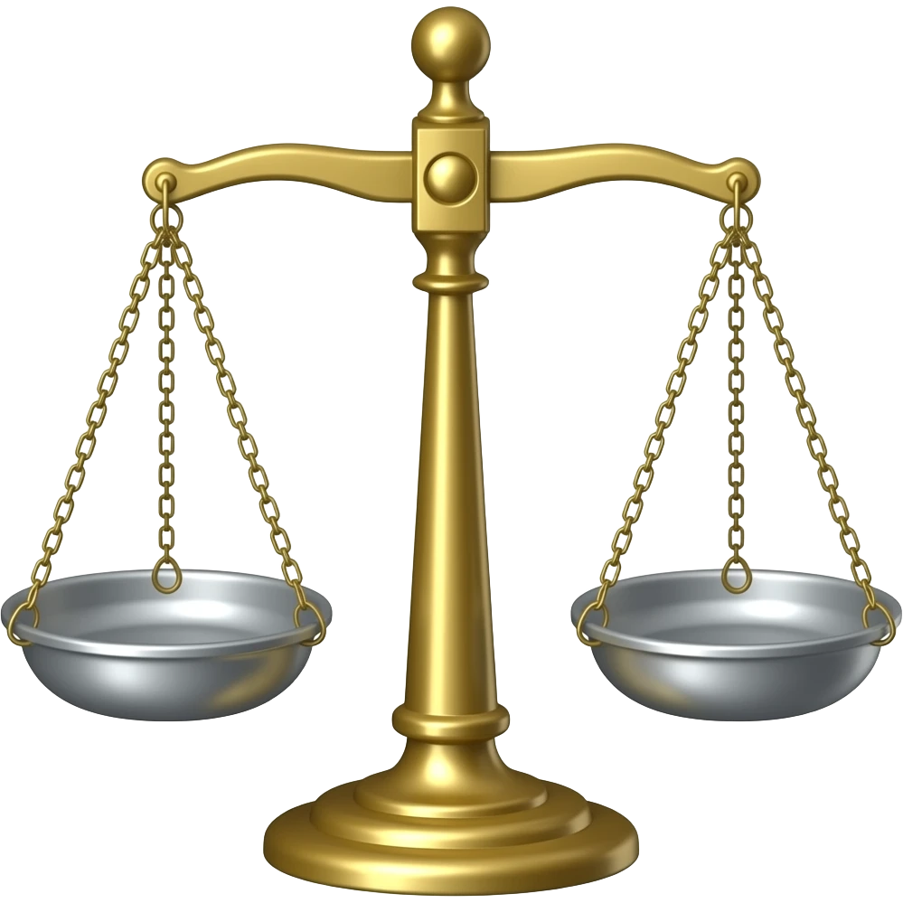 balanced scale emoji