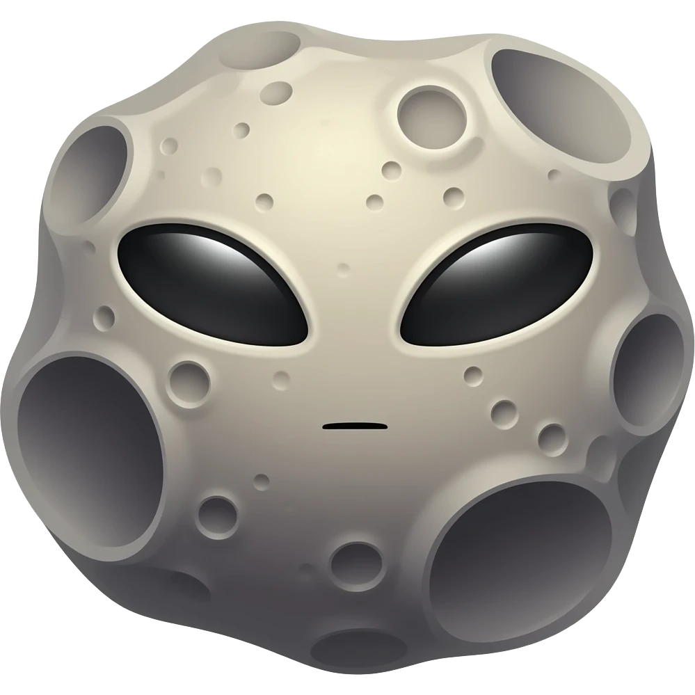 alien comete emoji