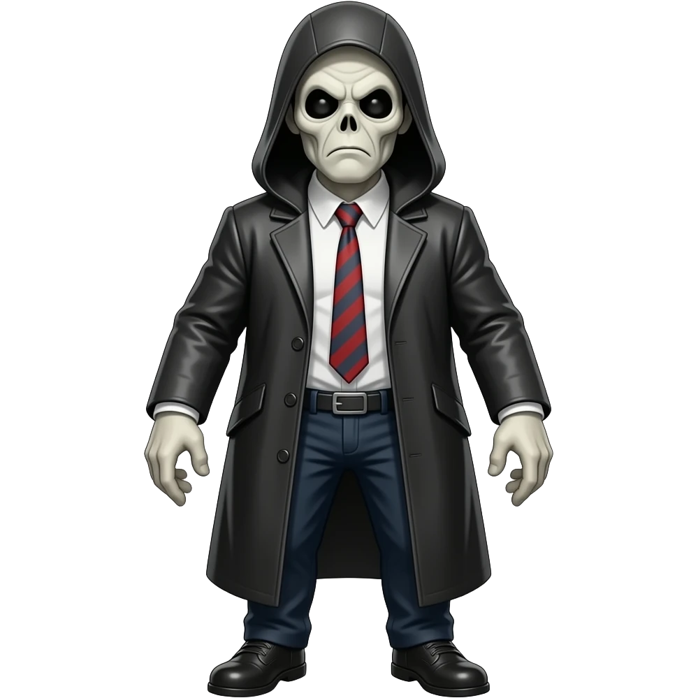 A scary creature emoji