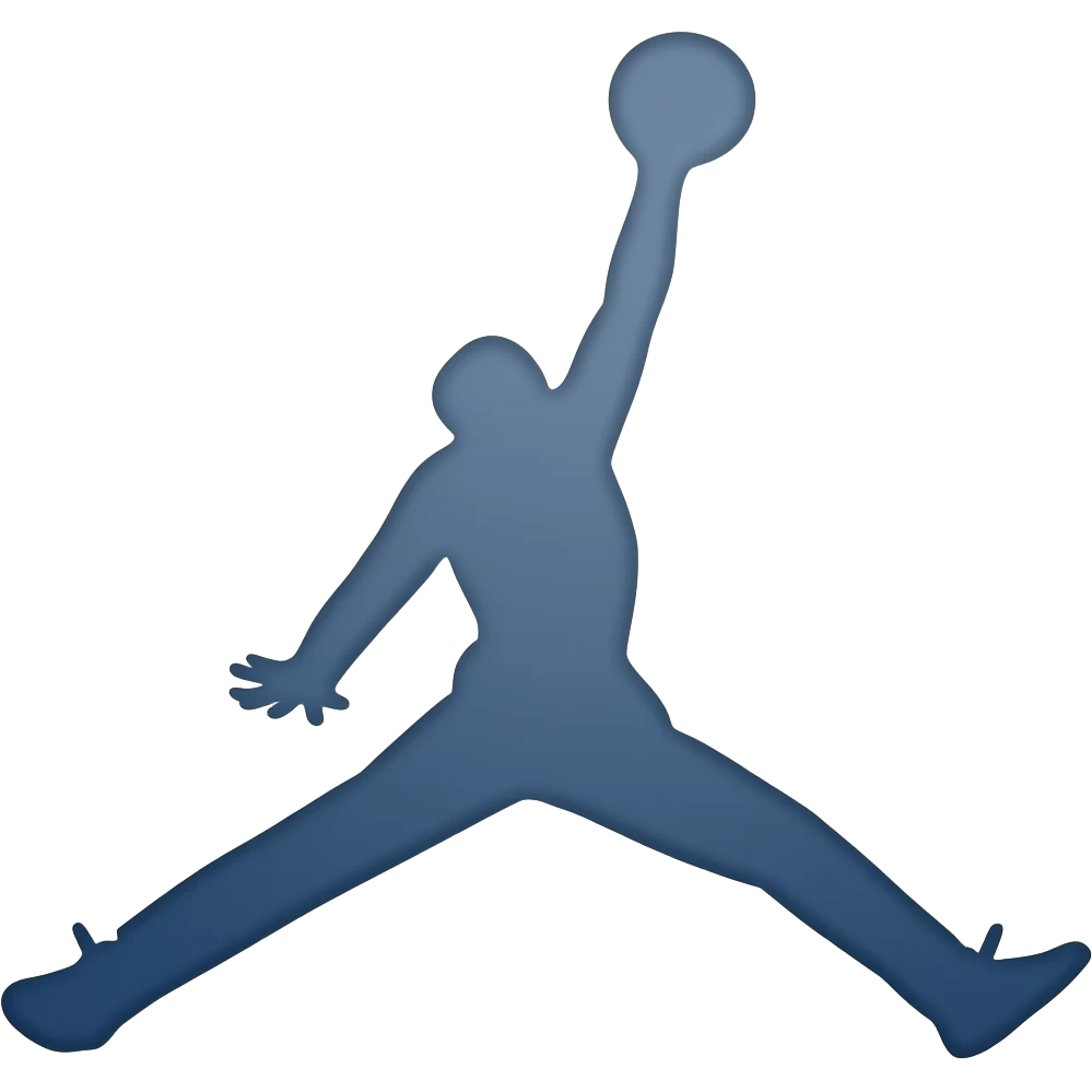 i want a jordan jumpman logo in full colour emoji