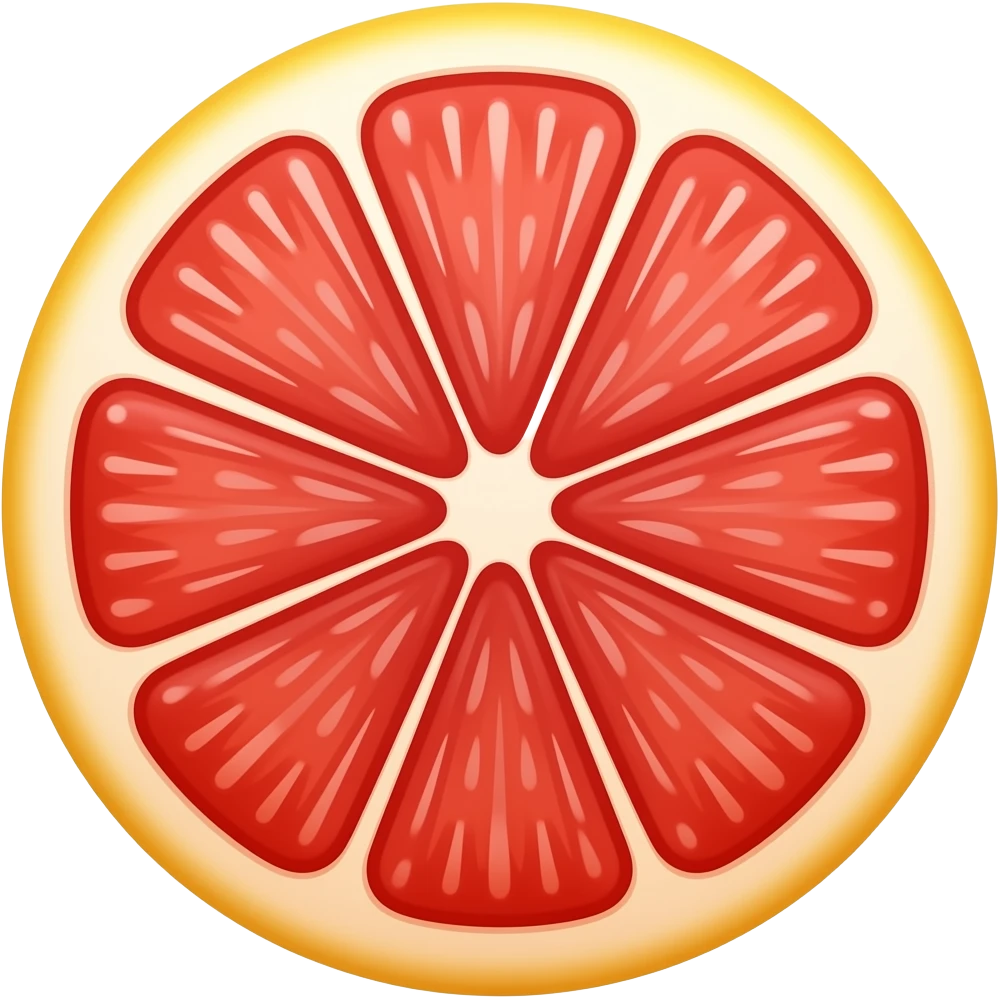 자몽 emoji