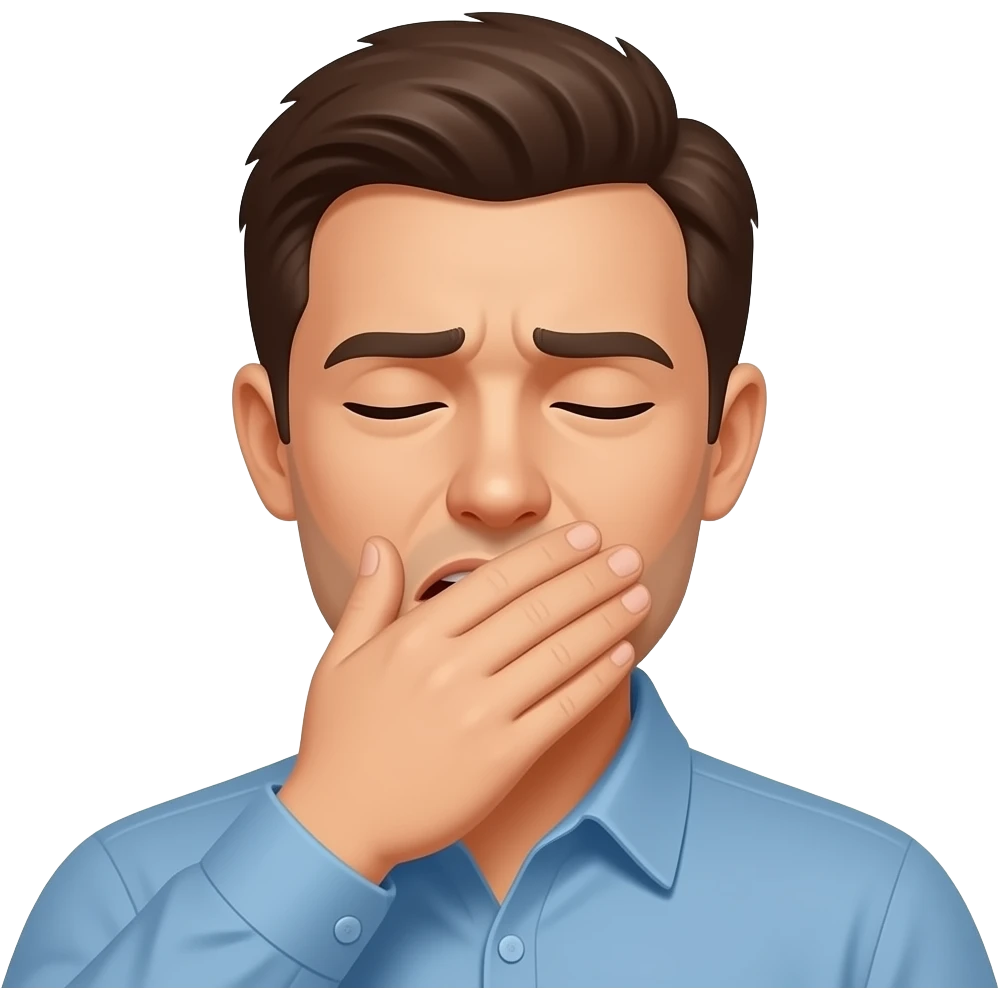 man sneezing emoji