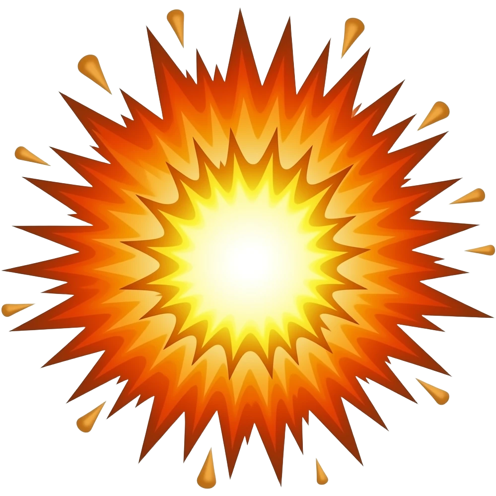 explosion emoji