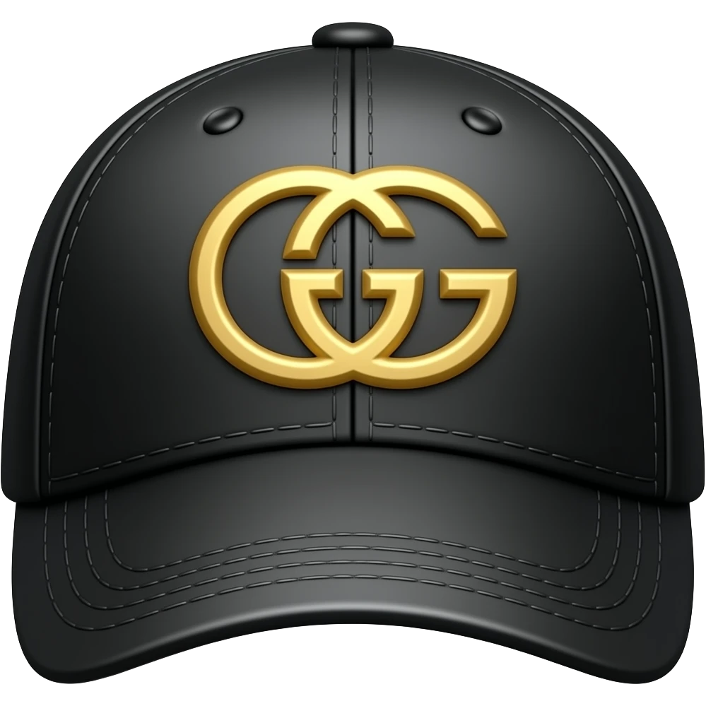 Gucci Cap black emoji