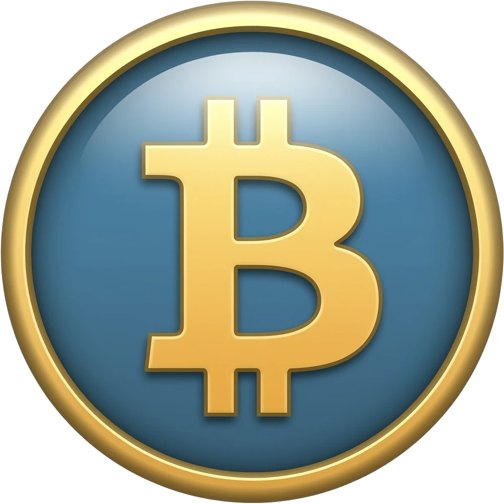 A Bitcoin replacing the B with a T emoji