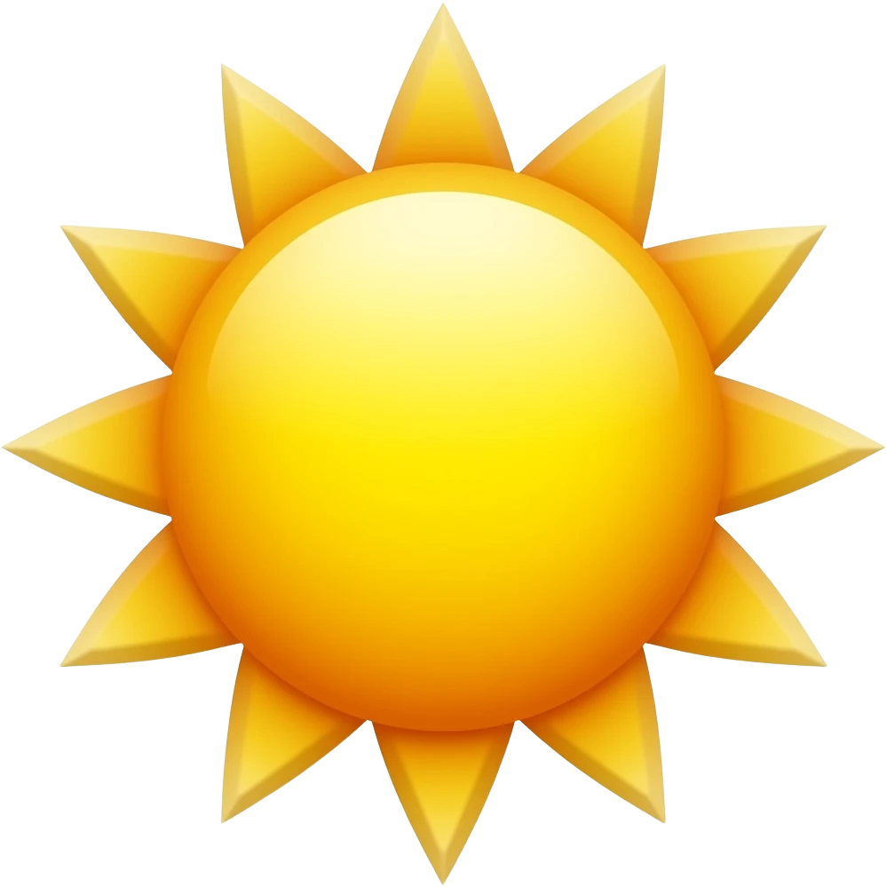 sun emoji