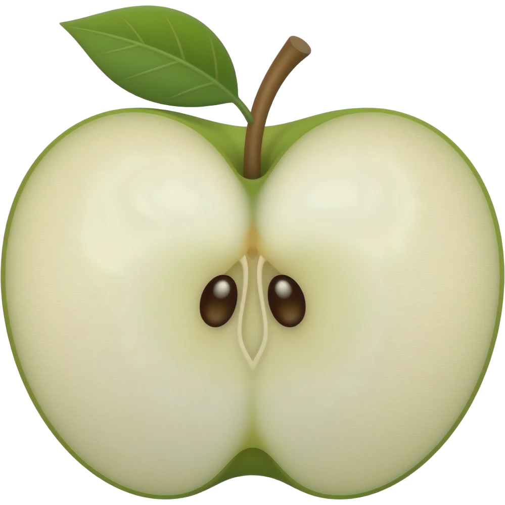 fiore bianco apple emoji