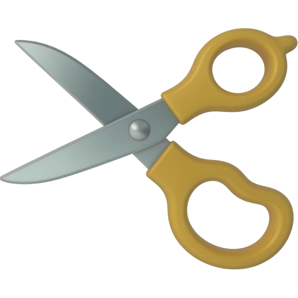 Scissor emoji