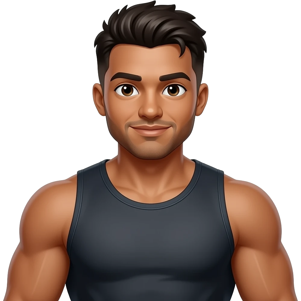 Body builder emoji