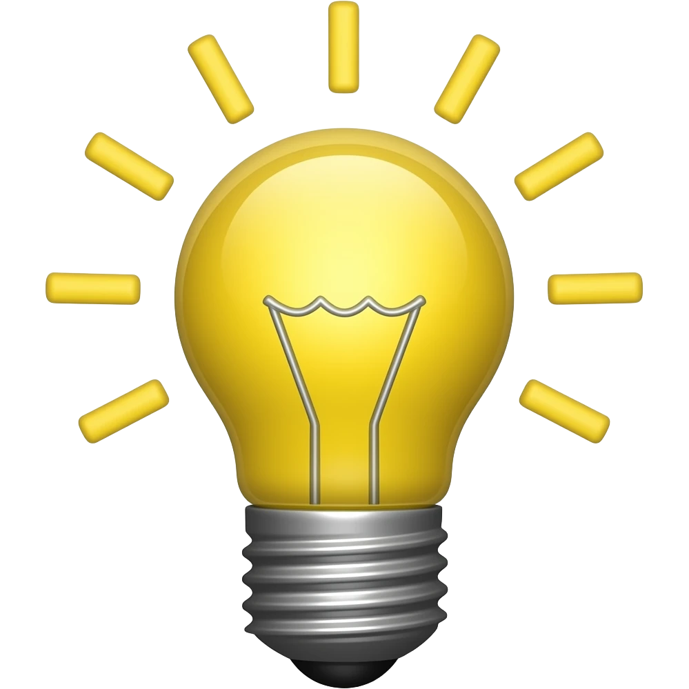 idea emoji