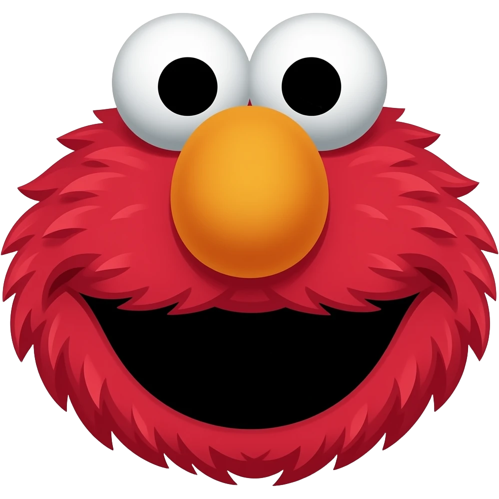 Make it stop in caption fire elmo emoji