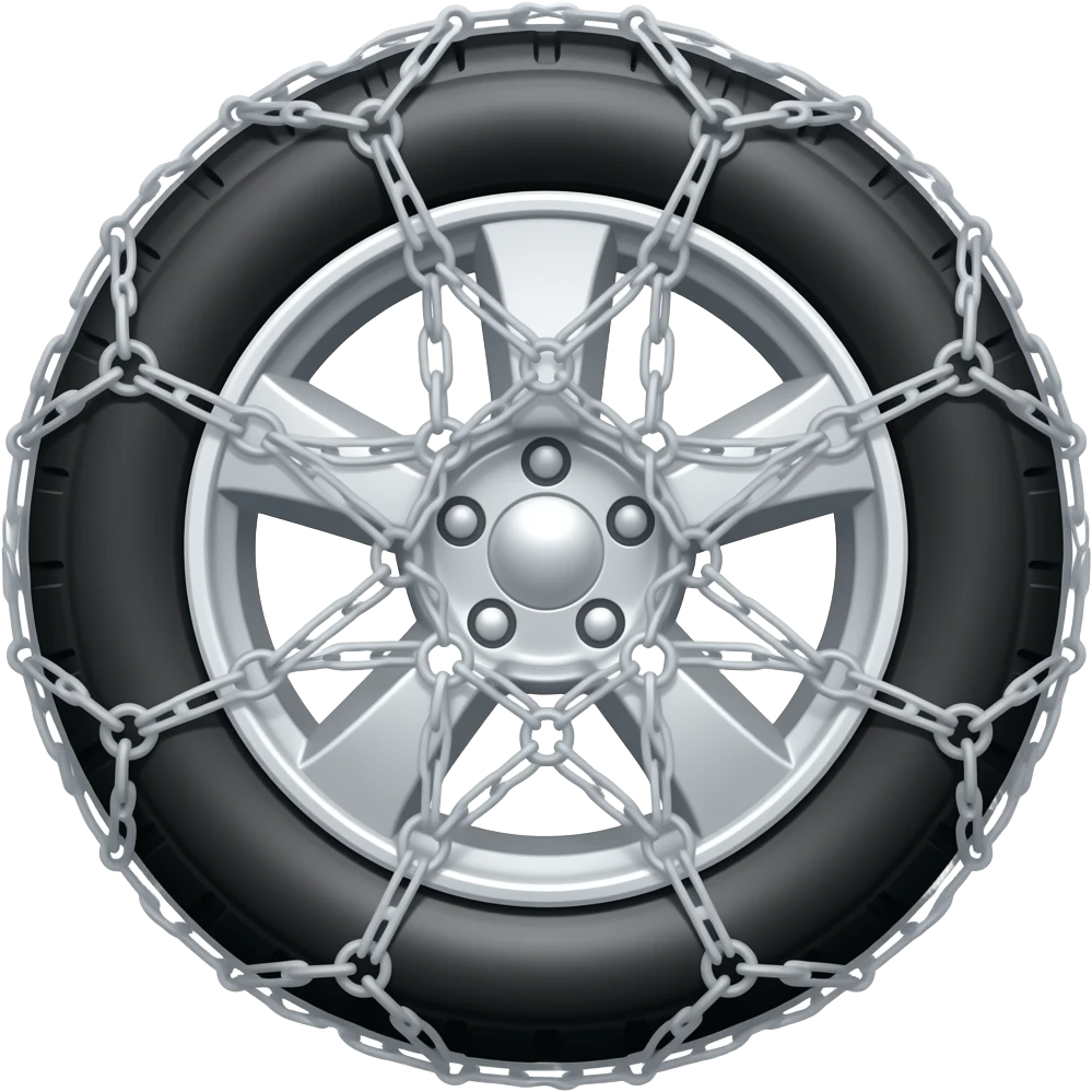 snow chains emoji