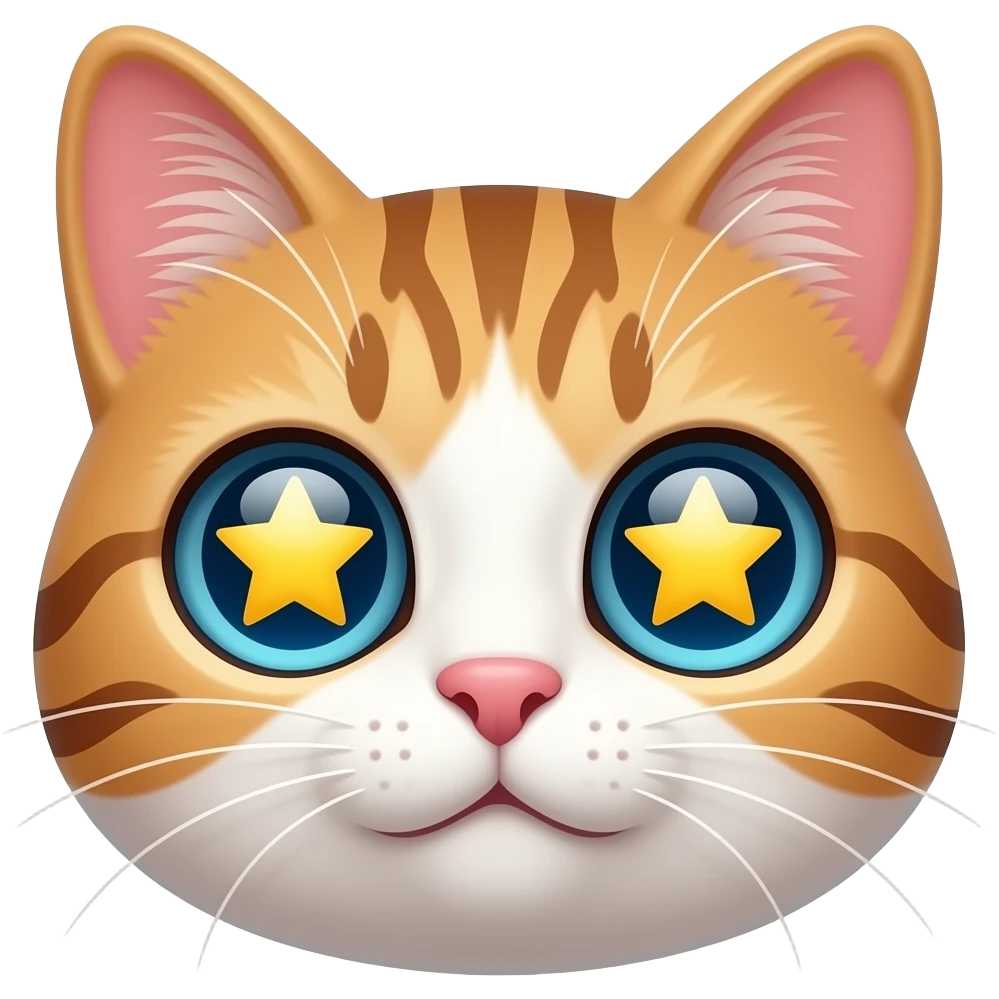 😺+🤩 emoji