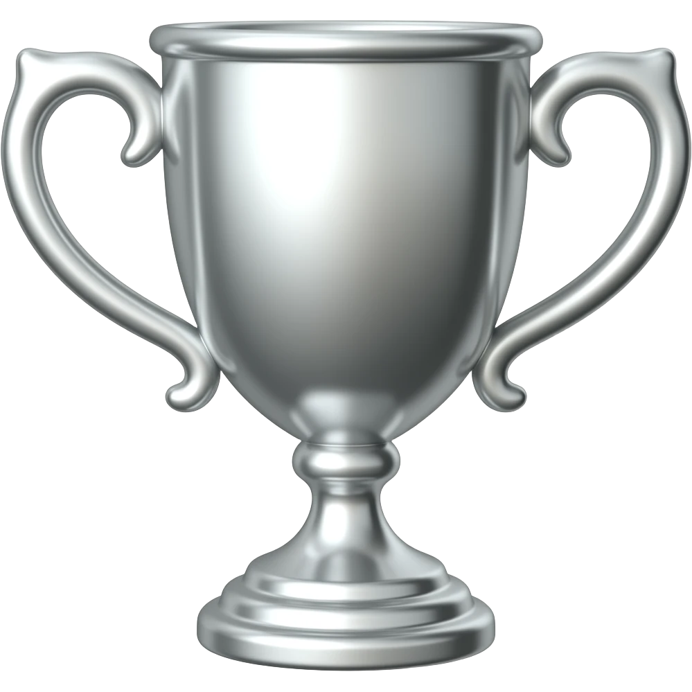 silver trophy emoji