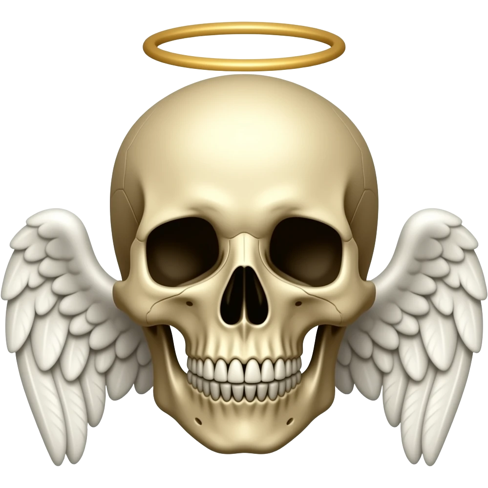 😇💀 emoji