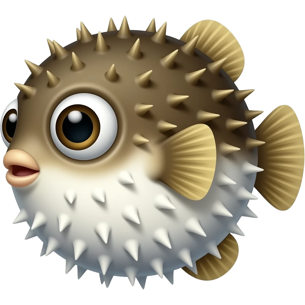 Puffer fish emoji