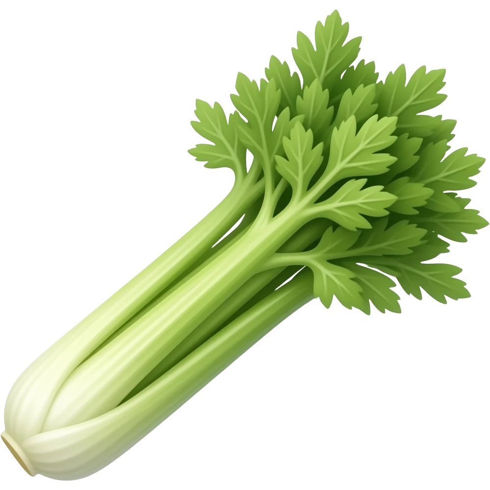 realistic celery emoji