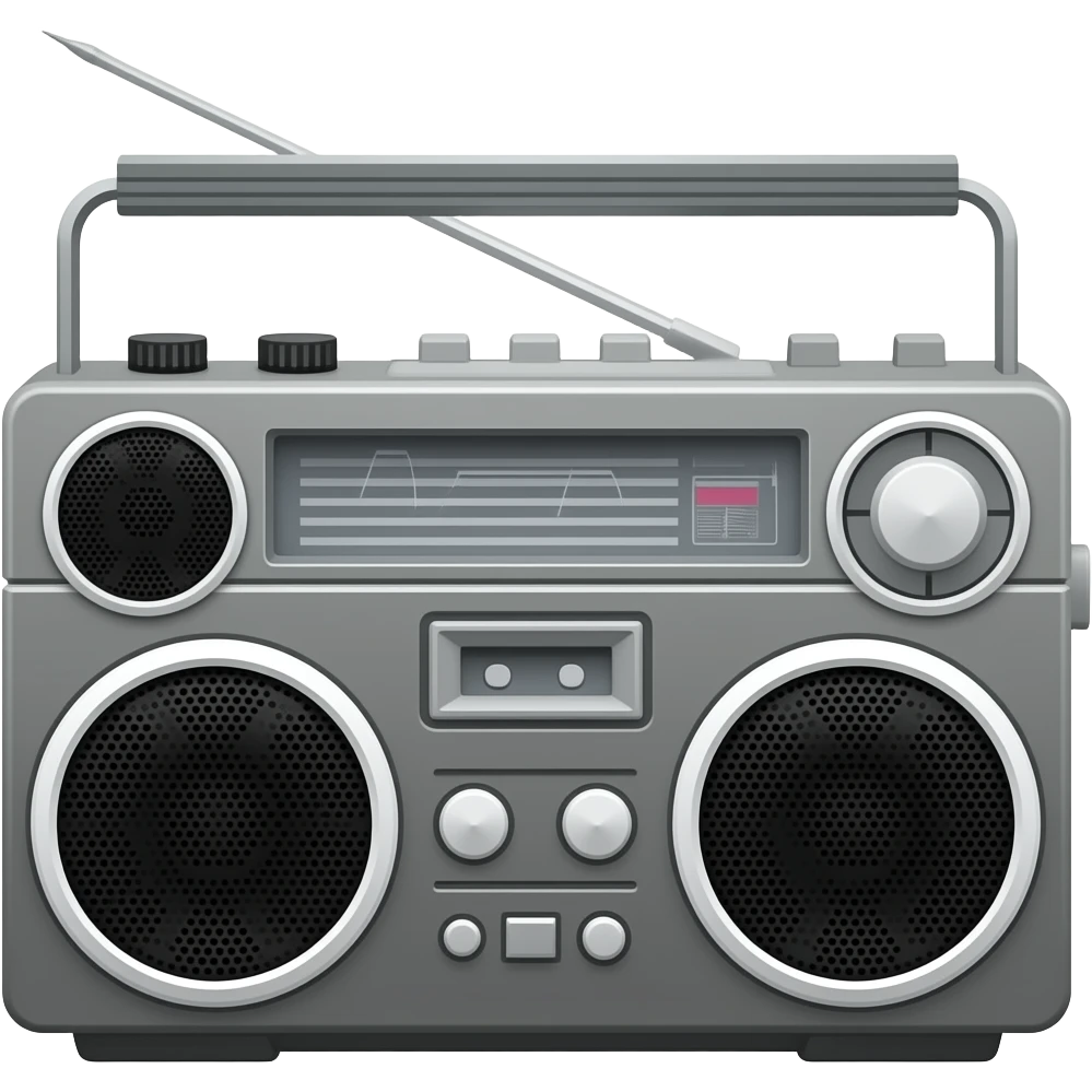 Portable stereo emoji