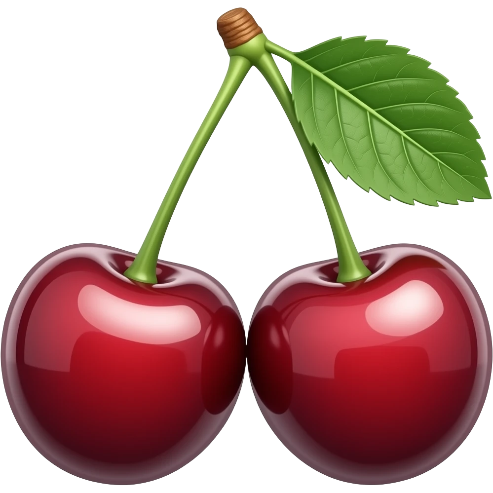 black cherry emoji