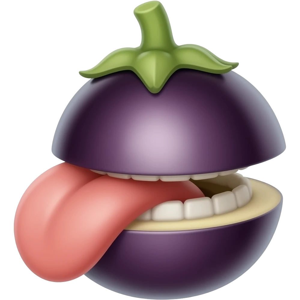🍆👅 emoji