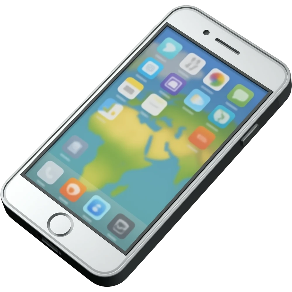 screen phone emoji