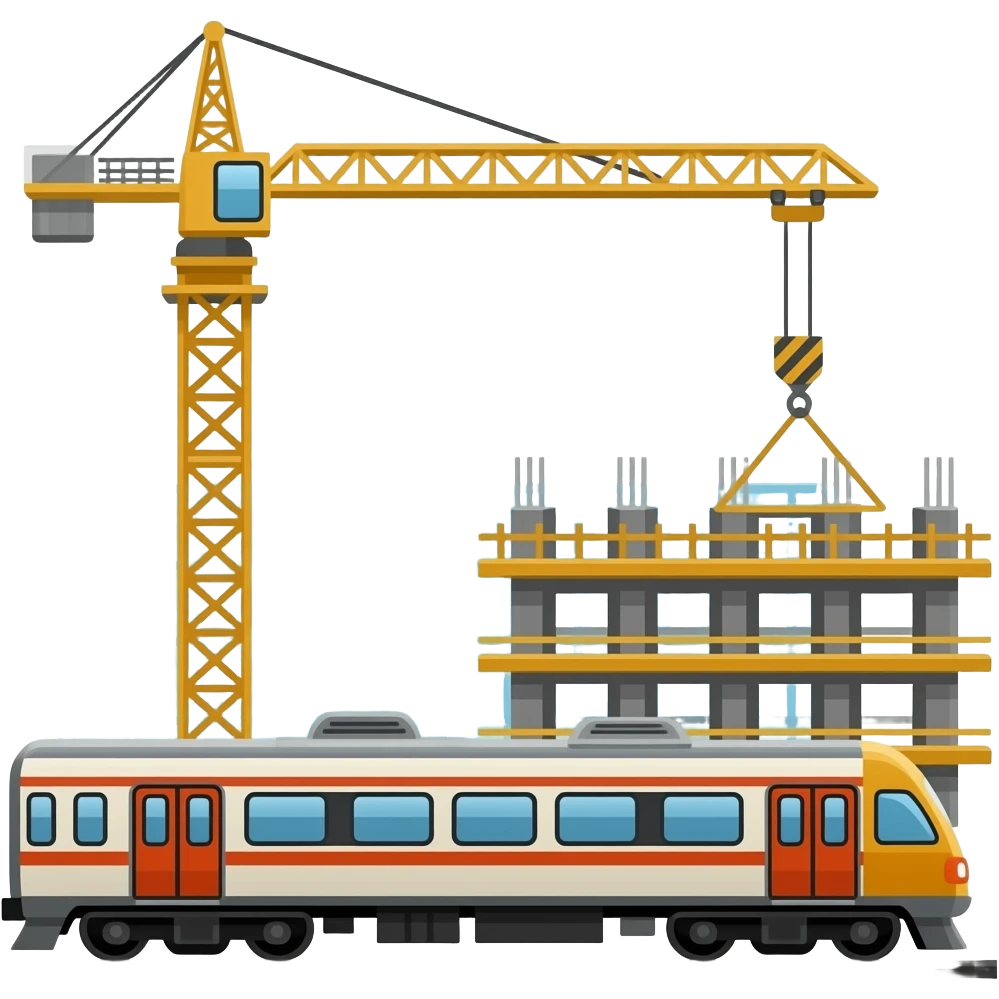 🚃🏗 emoji