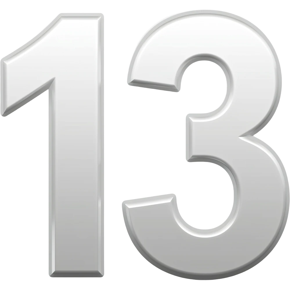 13 emoji