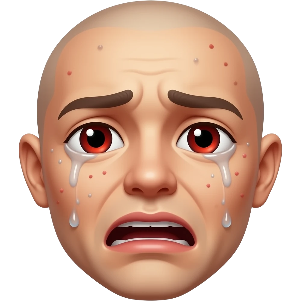 Face Crying from Pepper emoji