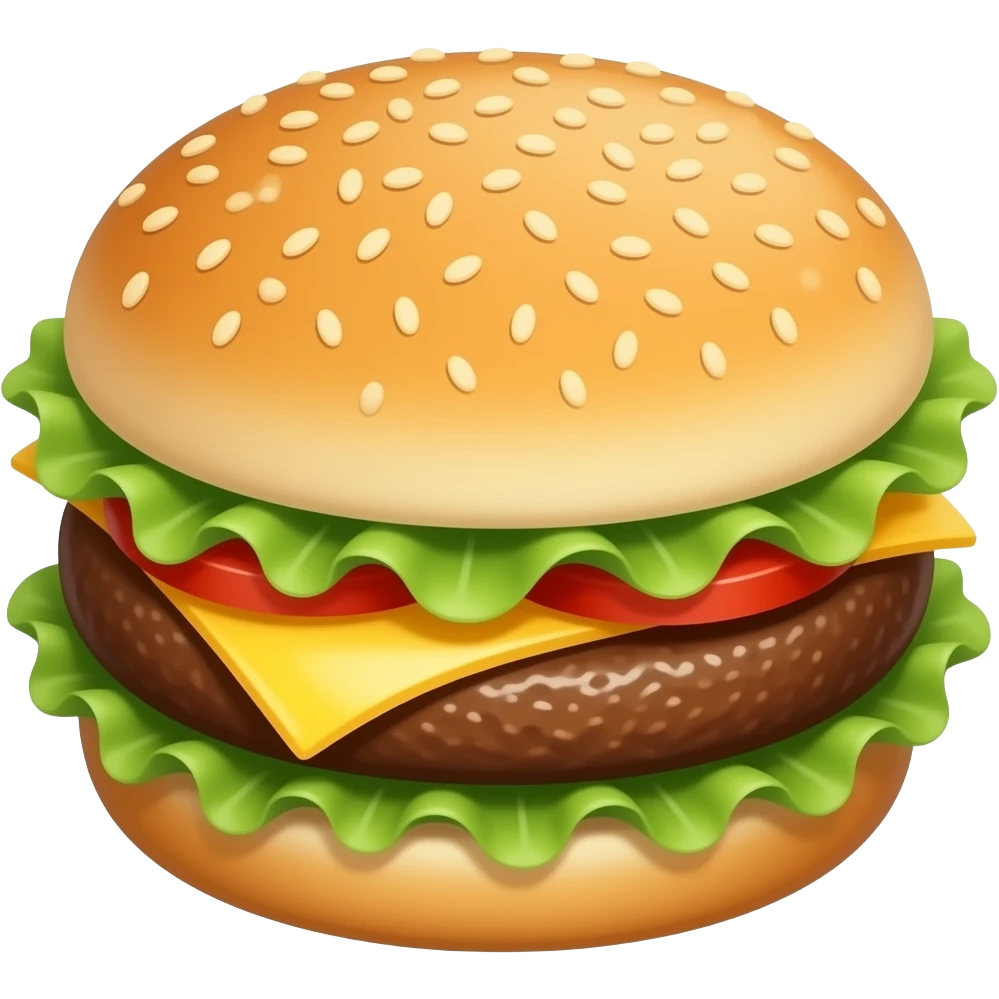 hamburger package emoji