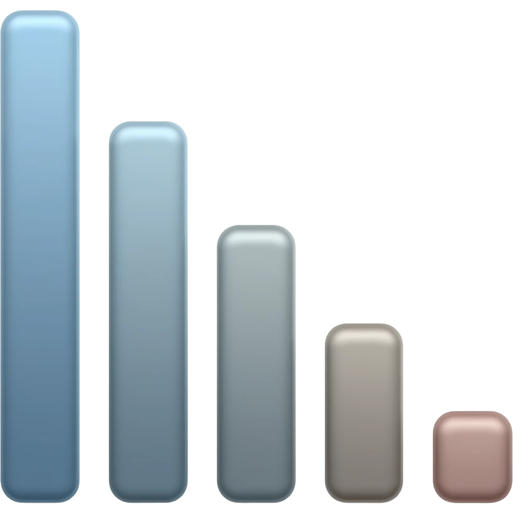 Chart Decreasing emoji