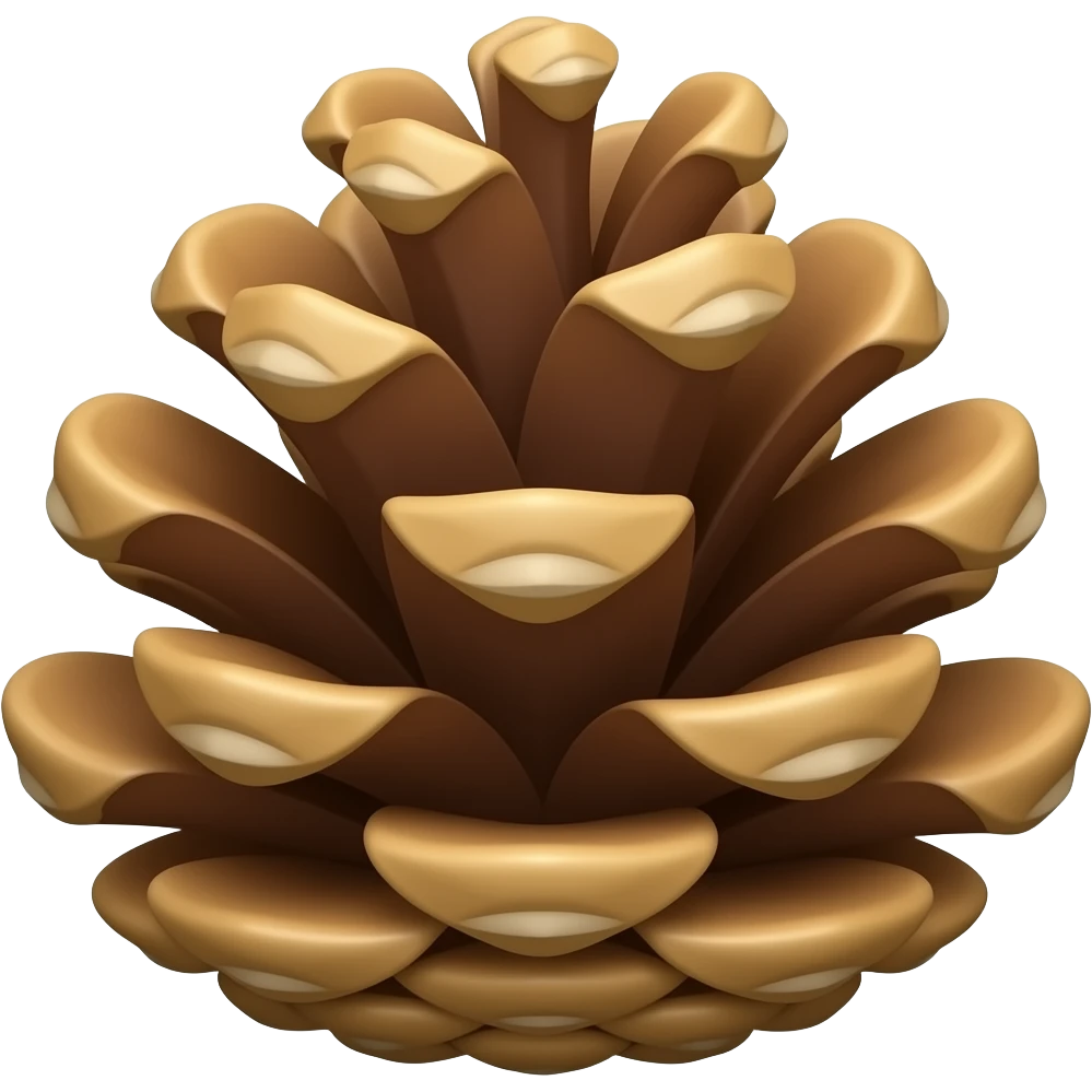 Pine cone emoji