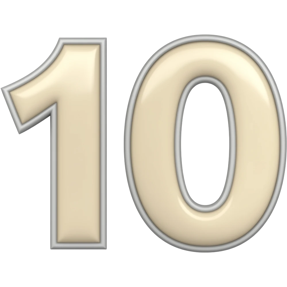 10 emoji