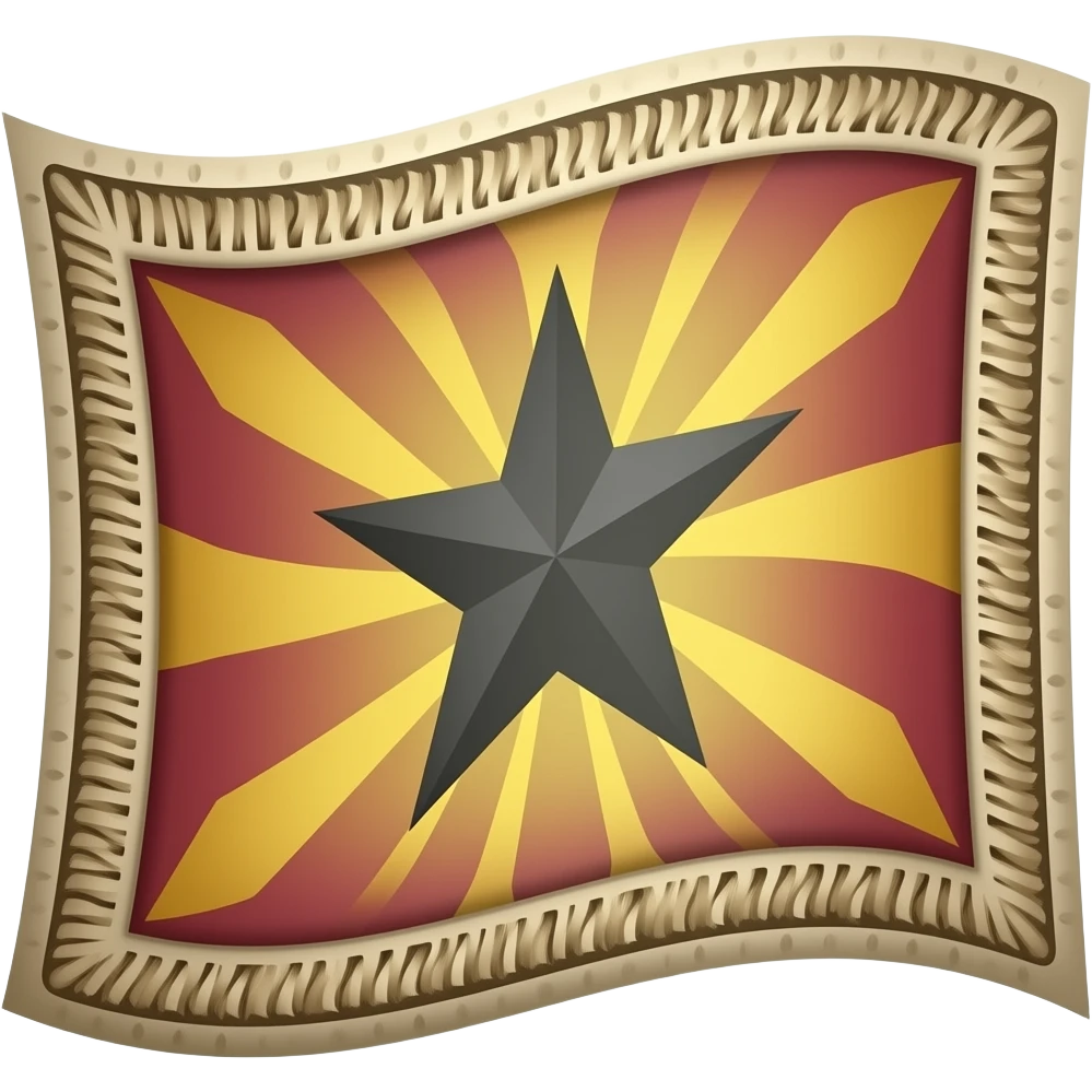 drapeau gitan emoji