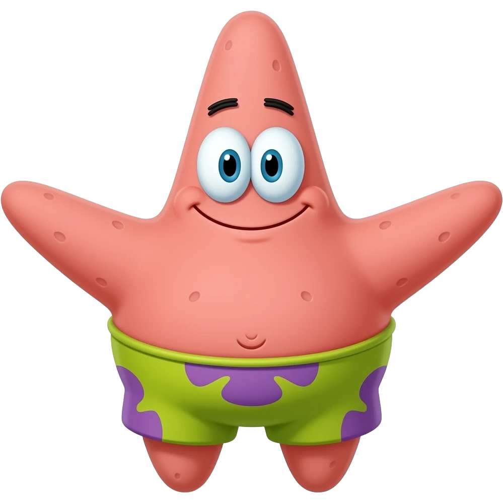 Patrick StarFish emoji