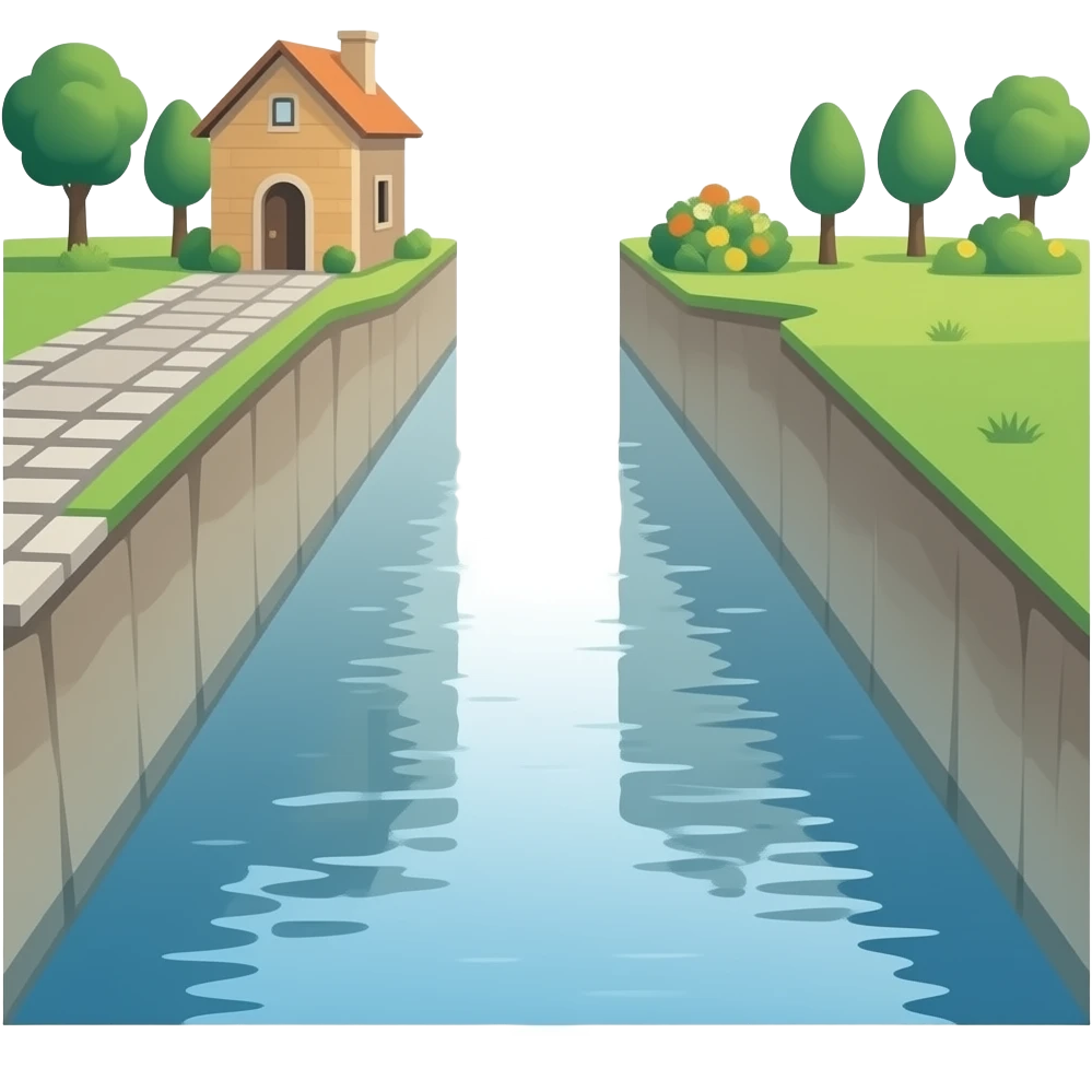 The gap widens emoji