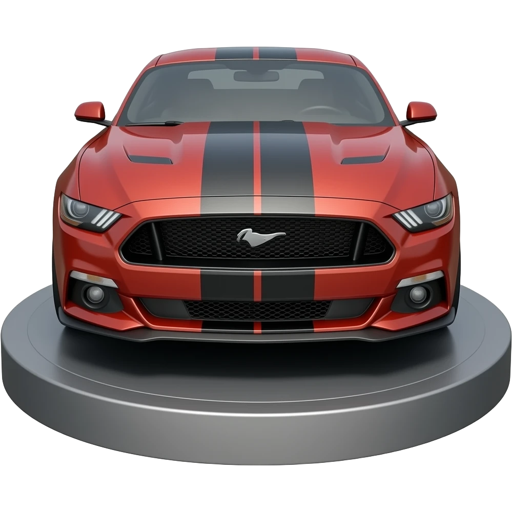 Ford Mustang GT R-XP (2026) (Circular Display Platform Car) emoji | AI ...