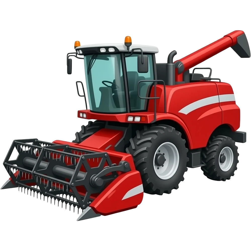 Red forige harvester emoji