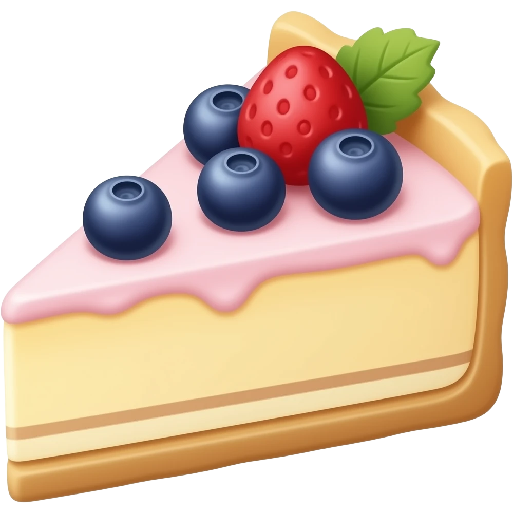 чизкейк без ягод emoji