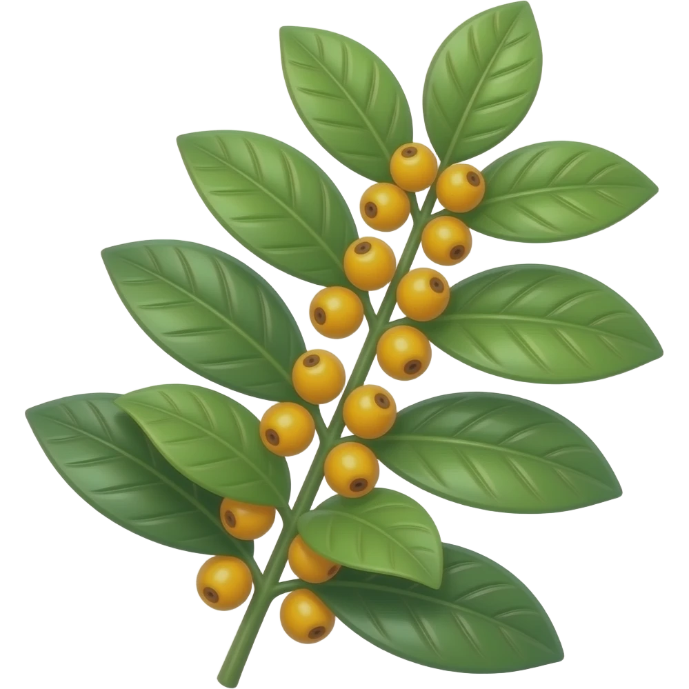 berberine plant emoji