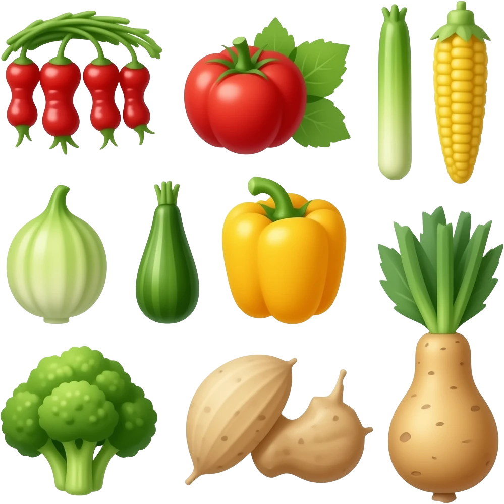 vegetables emoji