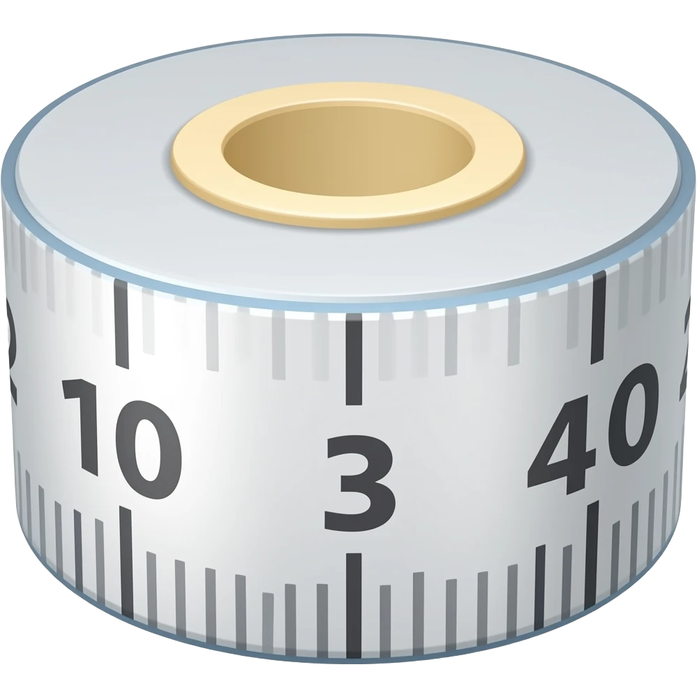 medical tape measure emoji
