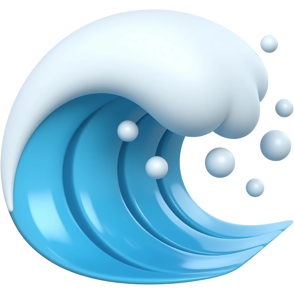 волна emoji
