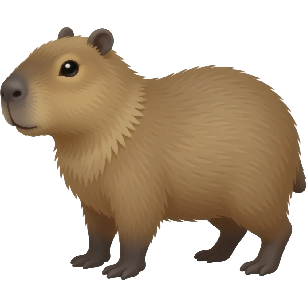 Capybara emoji