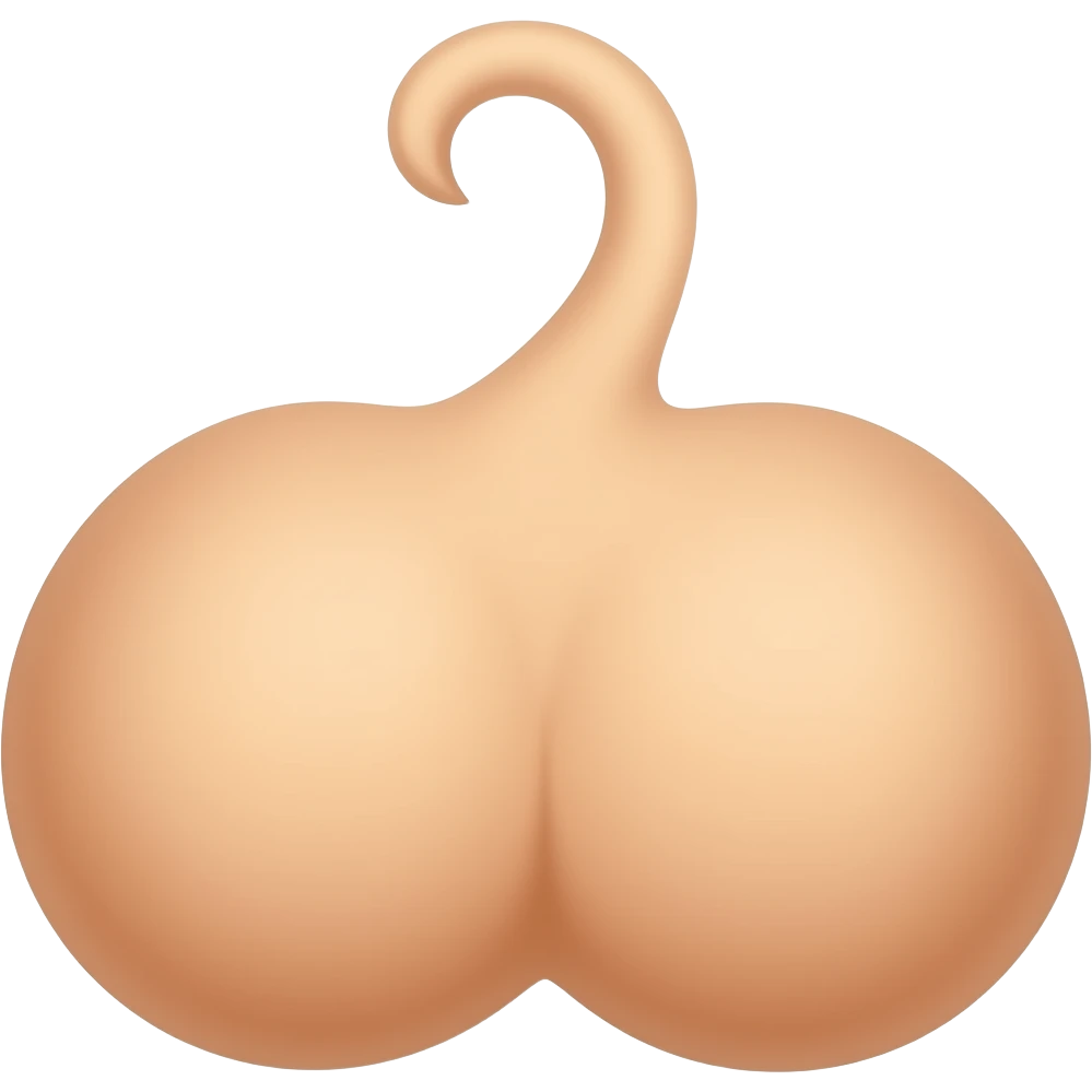 गांड वाला इमोजी emoji