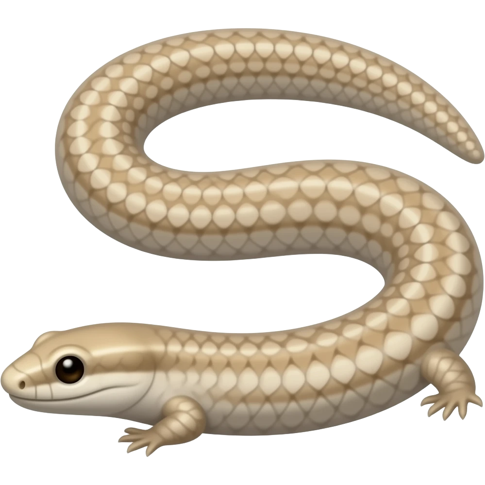 slowworm emoji