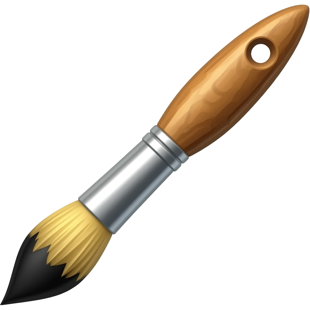 Brush emoji
